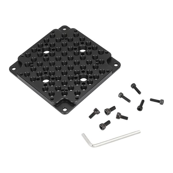 Multifunksjonell Kameramonteringsplate i Aluminium for Standard 75mm VESA