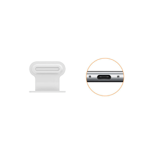 Universellt Typ C Portskydd för Android-enheter 1/2/5st USB C Dammskydd Transparent 5 Pcs