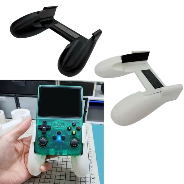 Ikke Træthed Spil Enhed Tilbehør Ergonomisk Form Universel Pasform Ikke Rids Controller Etui Enkel Installation til R36S Black
