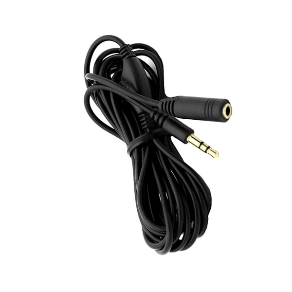 3,5 mm Han till 3,5 mm Hon Adapter 3 meter Dator Kabel med Volymkontroll