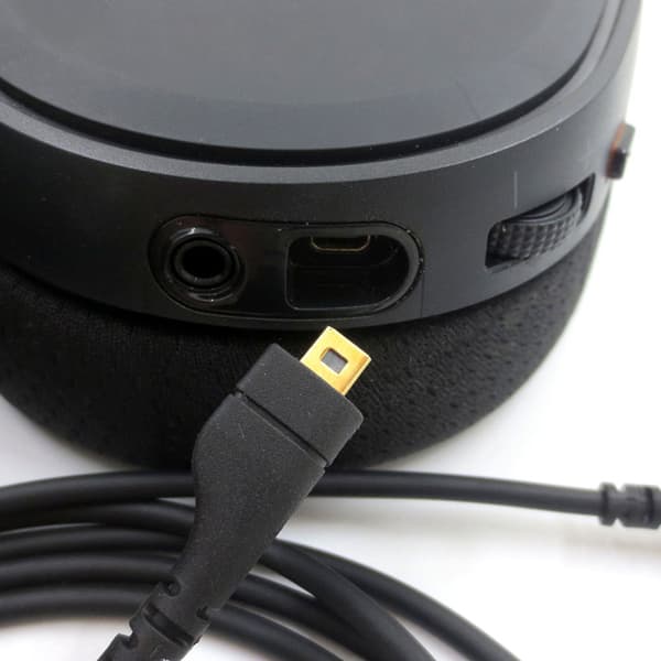 Hovedtelefonmikrofonkabelledning 3,5 mm interface klar lyd til Arctis 3 5 7 Pro