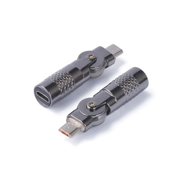 Roterande USB-laddningsadapter för hörlursspelkonsoler 90° Rotation
