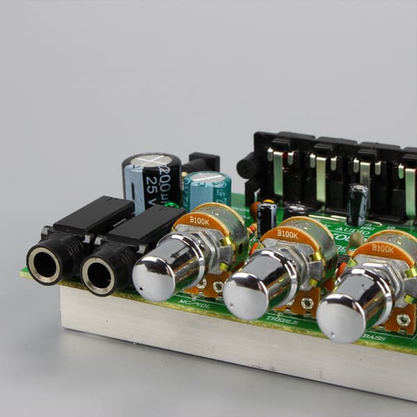 2.0 Forstærker Audio Board Modul til DC 12V 40W+40W Højeffekt Forstærkerkort