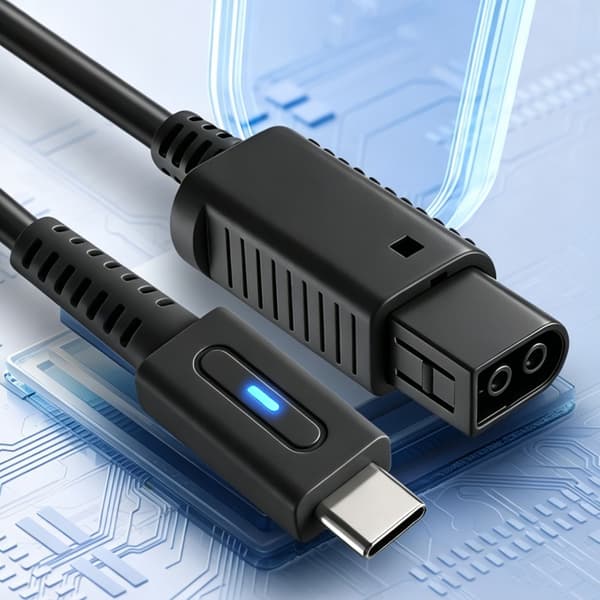 Universal Type C Adapterkabel til Spillekonsol 1.8M Sikkert og Pålideligt Bærbart Strømkabel