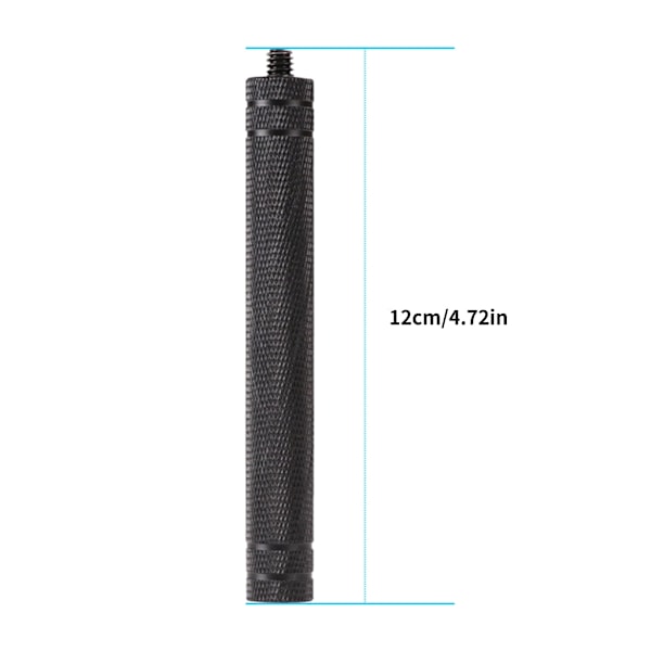 1/4\" Standard Skruv 1/4 tum Skruvhål Monopod Förlängningsstång Gimbal Förlängning