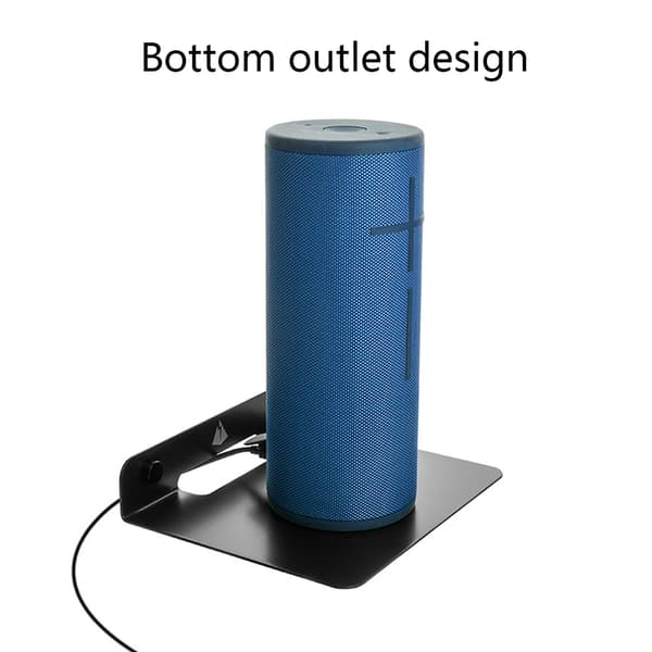 Metallhögtalarstativ Väggmonterad Konsol Stativ Universal Bluetooth-kompatibel Högtalarförvaring