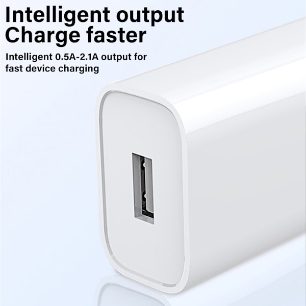 US Reseadapter US 2-stift Väggladdare Adapter med USB-port US