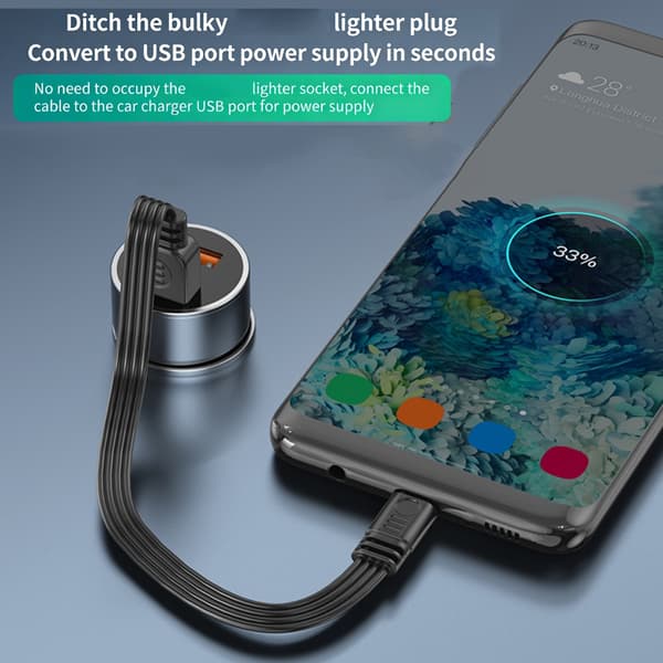 Retvinklet USB 2.0 til Mini USB Flad Opladningskabel til PTZ Tablet Telefon 1m - Right