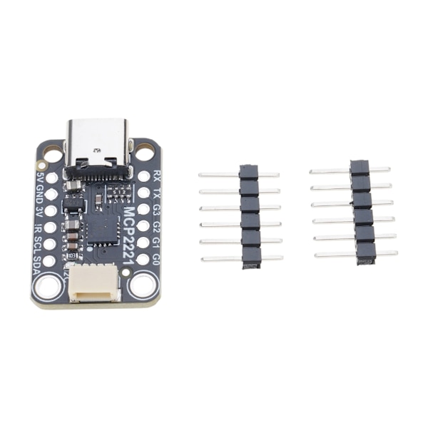 Hög Integration MCP2221A USB till GPIO ADC Modul för Effektiv Prototypdesign Förbättrar Enhetskontroll Breakoutkort