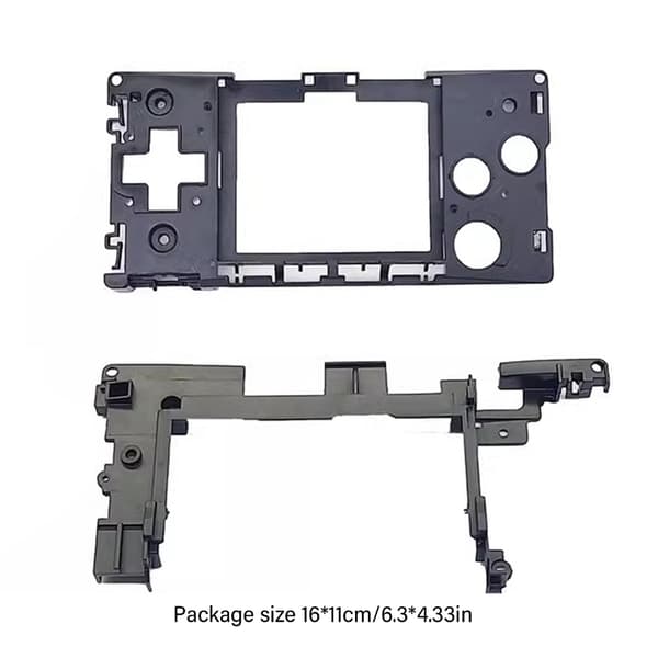 Spillkonsoller Front Bakre Ramme Kabinett Plastramme for Game Boy Micro Erstatningsramme Skin Frame Tilbehør