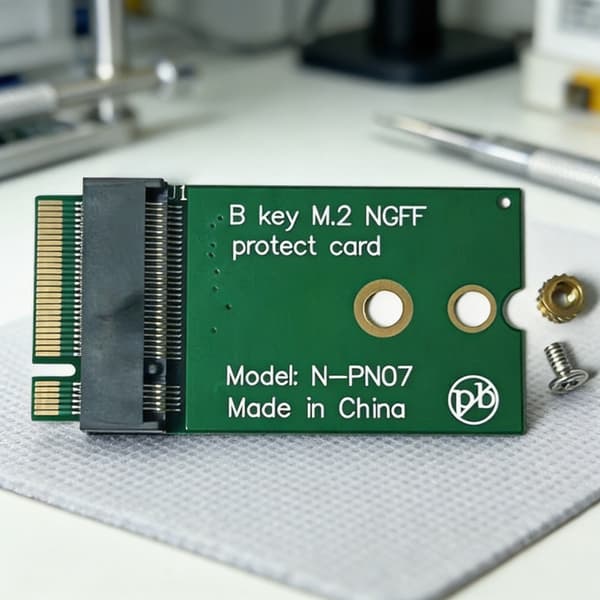 Nem installation M.2 NGFFs 3G 4G 5G B-nøgle til B-nøgle adapter til 2230 SSD-opgraderinger til 2242 størrelse