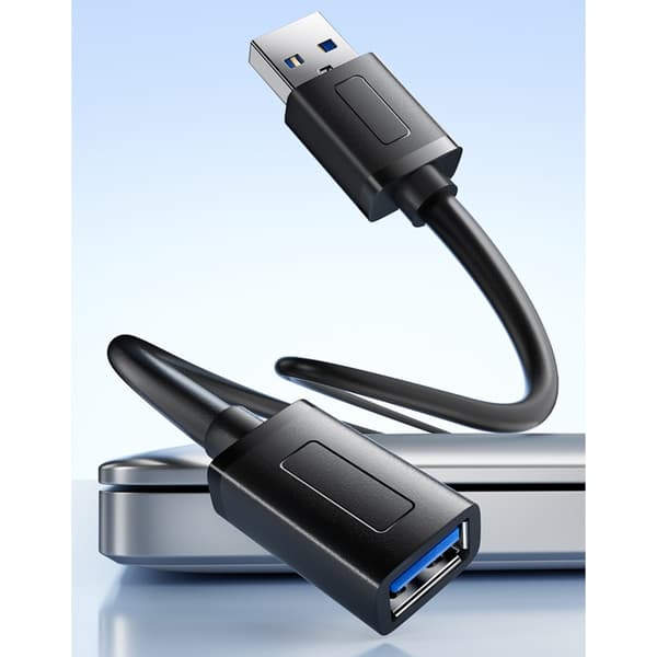 USB3.0 forlængerkabel han til hun dataoverførsel til mus, tilbehør til bærbar computer 50cm - 127