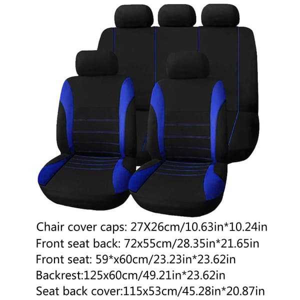 Bil Kudde för Sits Kudde Polyester Tyg Kudde Pad Halkskydd Com Gray A