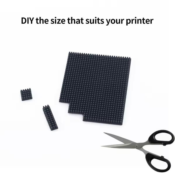 Dyser Visker Silikonebørste Monteret Skrubber Printhovedrenser Printerhoved Aftørring til 3D Printer Tilbehør