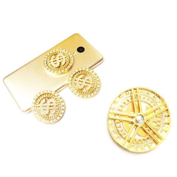 Ring Stand Holder för Time Comes Zinc Alloy 360° Rotation Mobiltelefon Ring Stand large