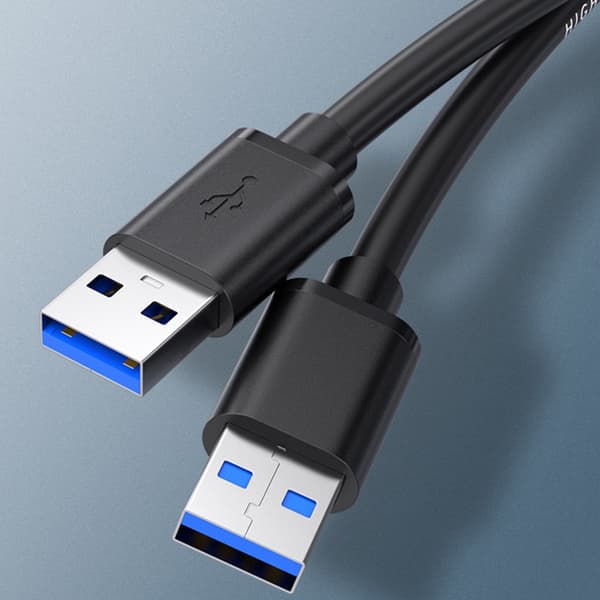 USB3.0 Uros-uros -kaapeli USB3.0 Nopea datakaapeli kiintolevylle kameralle 1m