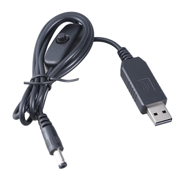 USB till DC5521 Adapterskabel 5V2A till 2V0.5A Spänningshöjande Sladd Strömledning