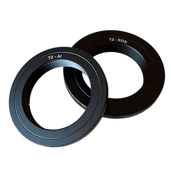 Objektivadapter i aluminiumlegering T2 Kamerafäste Adapter för DSLR-kameror T2 EOS