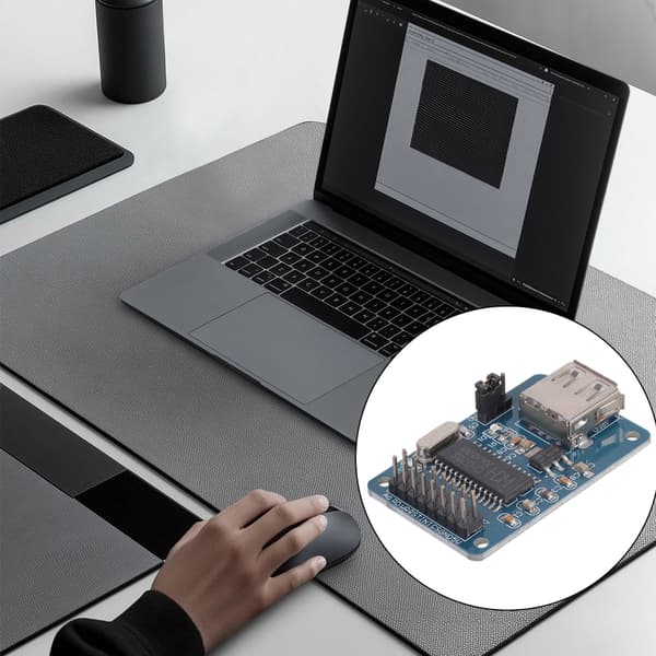 USB-värdkontroller med låg strömförbrukning, U-disk läsmodul, LED-indikatorer 1pc
