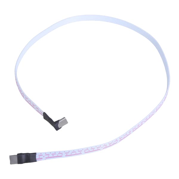 Typ C till Typ C Hane Adapterkabel Slim 1.2mm Silikontråd för Effektiv 2A 0.3m