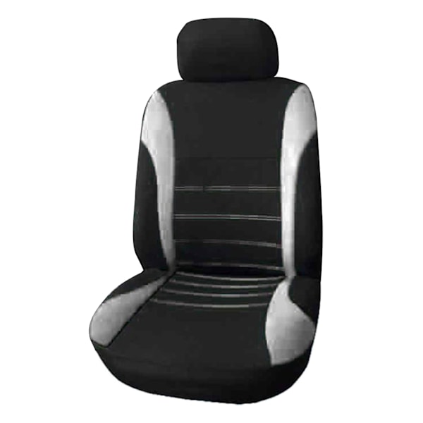 Bil Kudde för Sits Kudde Polyester Tyg Kudde Pad Halkskydd Com Gray B