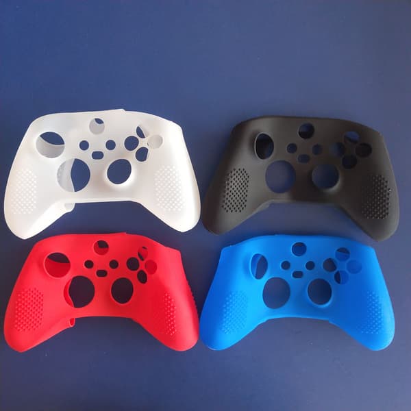 S Controller Silikonfodral Skyddande Skal för White