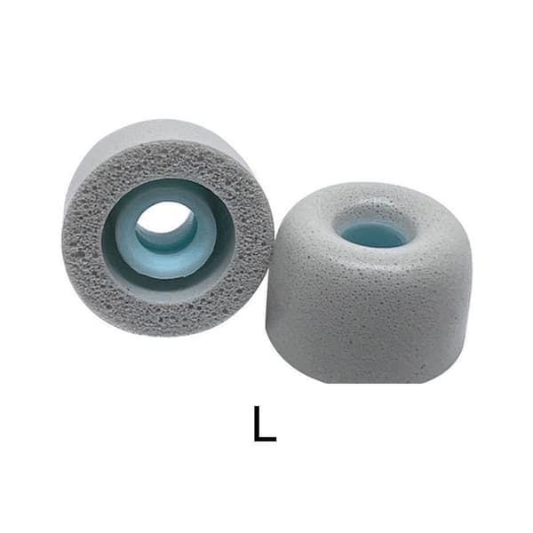 Öronproppar Memory Foam Eartips för WF-1000XM4 hörlurar Öronkuddar Antiallergiskt skum Gray - L