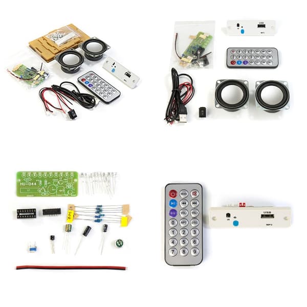 Lydforsterker Kit Støtte Bluetooth-kompatibel Avspilling null - A