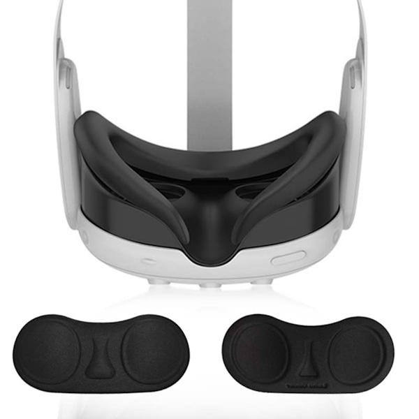 VR-linskydd, dammskydd och repfritt lock för 3 VR-headset