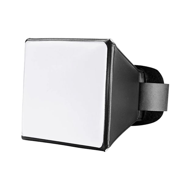 Blitzdiffusor Reflektor Softbox Professionel Mini Fotodiffusor Blødt Lysboks til de fleste mærker Digitale Kameraer Black