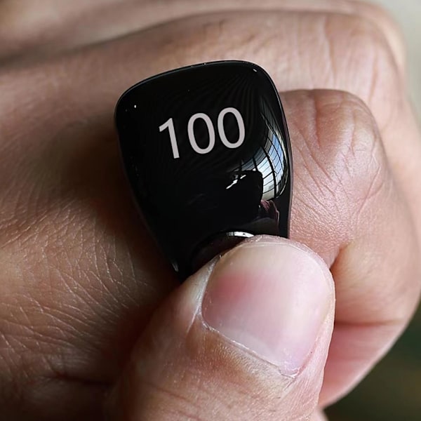 Tasbihräknare Ringar Tasbih Zikr Ringar 4-siffrig Räknare Tasbeeh Räknare
