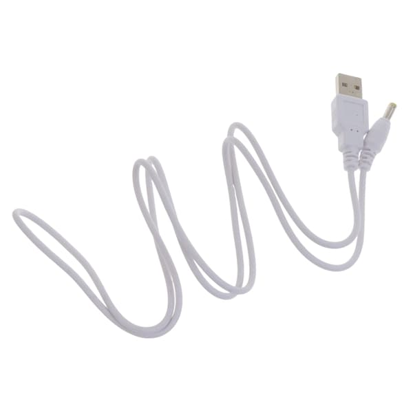 USB til DC-kabel USB hann til DC 4.0x1.7mm 5 Volt tønneplugg strømkabeladapter 1m