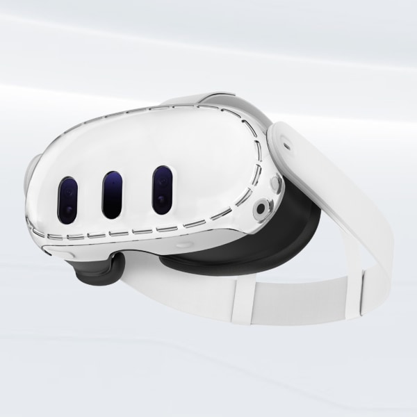 anti-scratch Silikon TPU skyddande skal för Meta Quest 3 VR Headset Skyddsfodral Stötsäker case