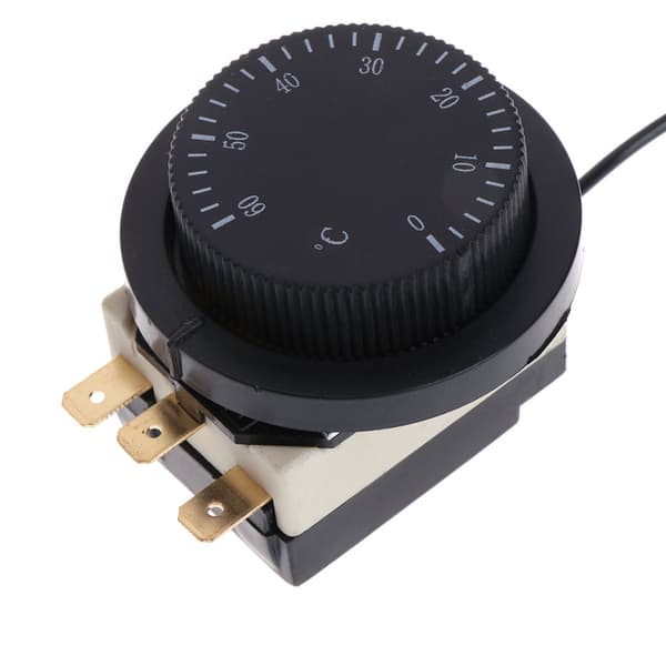 Temperaturkontrolkontakt 250V/380V 16A 0-60℃ Kontaktcontroller Sensor