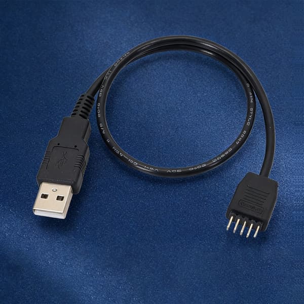 Pålideligt USB A han til 9-bens bundkortstik kabel til Bluetooth-kompatibelt modul og controllere 60cm