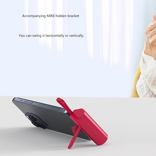 Bärbar Svetsladdning Fodral TypC Power Bank Huvudladdningslösning Apricot