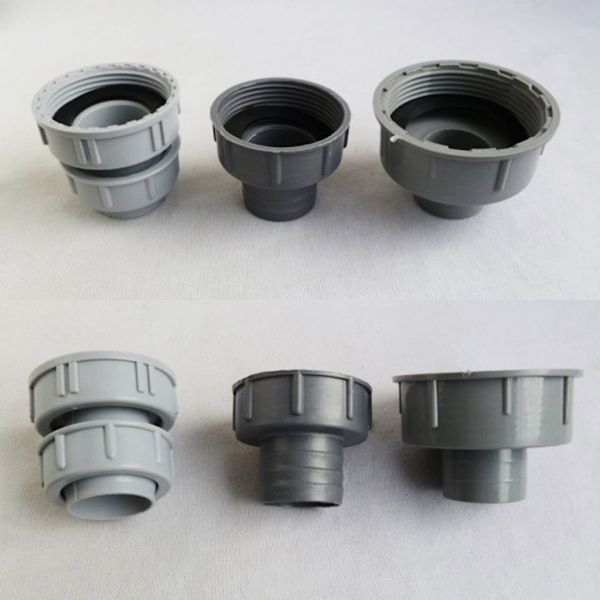 Professionel Køkken Silke Vask Adapter Reducer Afløbsrør Samling Fitting Gevind Slange Connector Tilbehør B