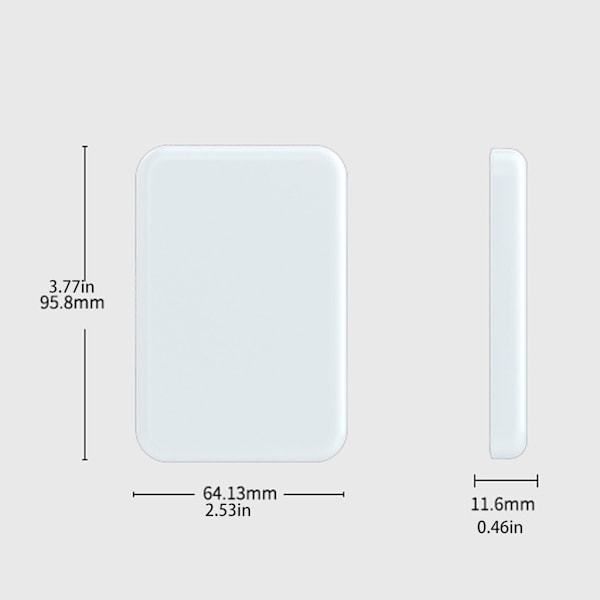 Trådlös Laddare Mag-safe 5000mAh för App-le 12 Mini Snabbladdare