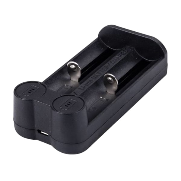 5V 2A Batteriladdare Li-ion Batteriladdningsdocka 2 Fack för 18650 16340 2665