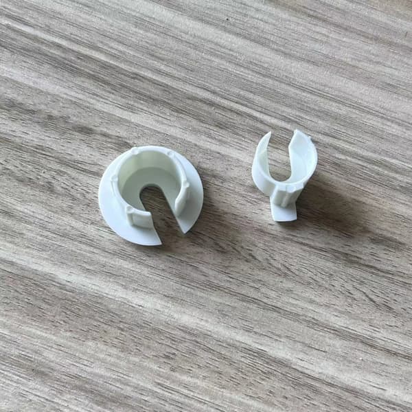 Vægmontering til Dishy Ethernet-kabel, kabelstyringssæt gennemføring Black 1 set