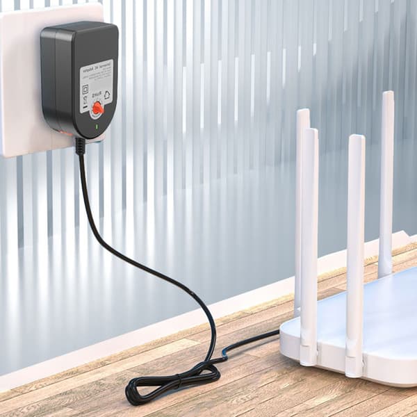 36W strømadapter 100-240V til DC5521 3-12V konvertering 14 adaptere mye brukt