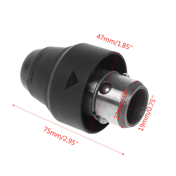 Hållfasthetsfäste SDS Plus Borrchuck för Bosch GBH2-26DFR GBH2-28DFV GBH4-32DFR