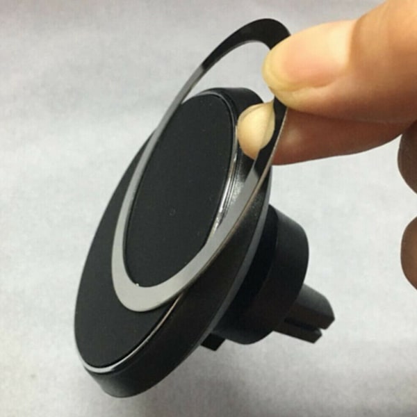 4PCS Professionell bil magnetisk trådlös laddning speciell nano-fri metalljärnring