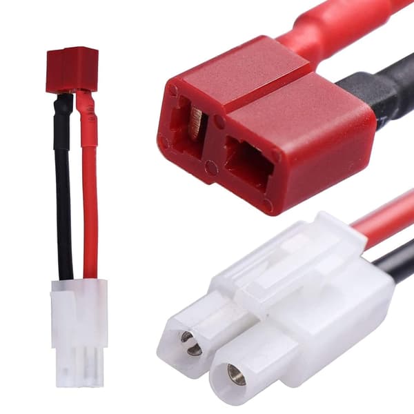 14AWG T-stik til Tamiya Adapter Konverter Stik til Batteri Quadcopter