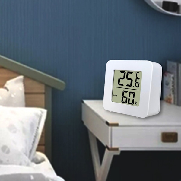 Inomhus LCD Digital Hygrometer Mätare Sensor Luftfuktighetsmätare Termometer Temperatur
