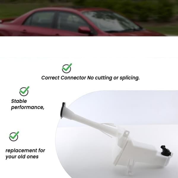 Plastbeholder for spylevæske, erstatningsdel for biler 85310-02340