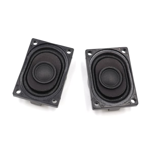 2840 Horn LCD-skærmhøjttaler 28x40 rektangulær TV 8ohm 2W intern magnetisk Black
