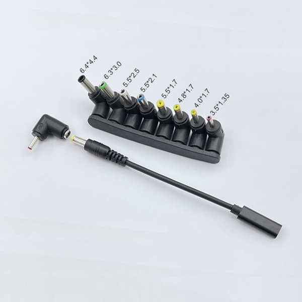 USB C/Type-C PD til 12V 3.5/4.0/4.8/5.5/6.3/6.4mm Strømkonverteringskabel til Router null - Line plus adapter
