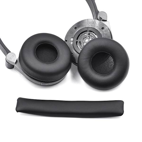 Hodebøylepute i skinn Øreputer Deksel for Synchros E40BT E40 Hodetelefoner null - Headrest pad