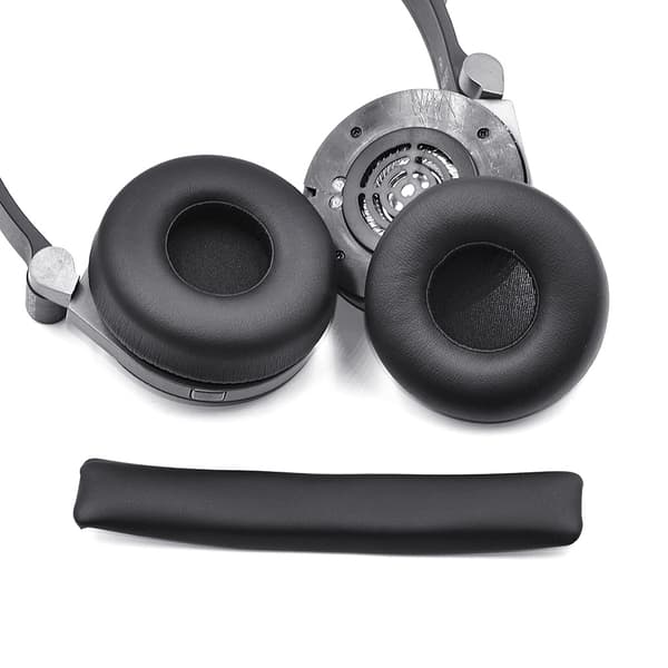 Huvudband i läder Kudde Öronkuddar Skydd för Synchros E40BT E40 Hörlurar null - Headrest pad